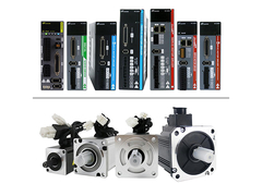 Lichuan AC Servo Motor Drivers Kit A8 High Accuracy STO ABZ 50W  0.16N.m 220V 0.8A 3000RPM IP65