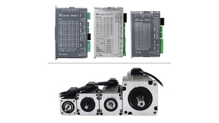 Lichuan DC Closed Loop Stepper Motor ชุดไดร์เวอร์ 0.45/0.52/0.8Nm 2 เฟส Nema17 DC24V ~ 50V 2.5A 1000