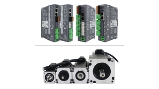 Lichuan EtherCAT 2 ফেজ Nema17 Nema23 Nema24 DC ওপেন লুপ স্টেপার মোটর ড্রাইভার কিট